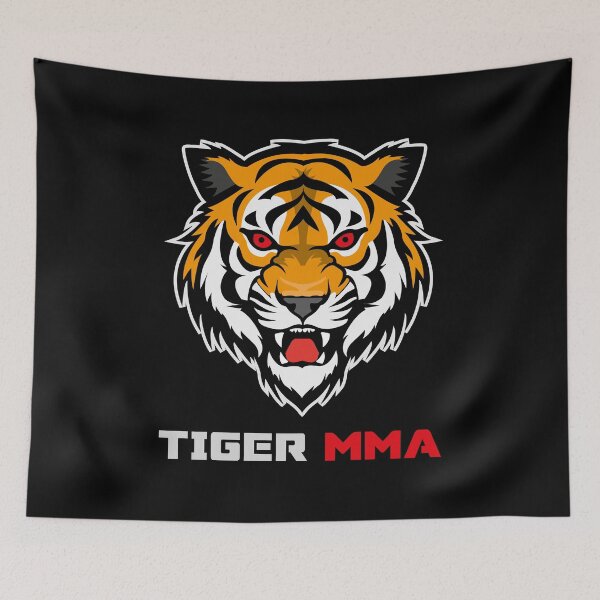Item preview, Tiger MMA Fighter Aggressive Combat Design designed and sold by ElectroSphere46.