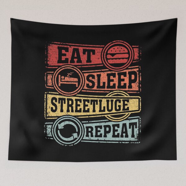Item preview, Eat Sleep Streetluge Repeat designed and sold by GabbyKash.