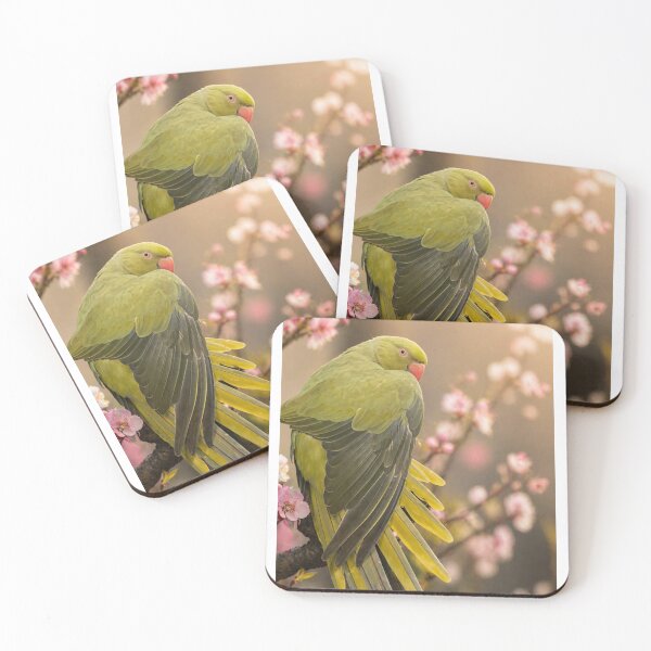 Item preview, "Rose-ringed Parakeet"  designed and sold by 微光印 Little Glow Print.