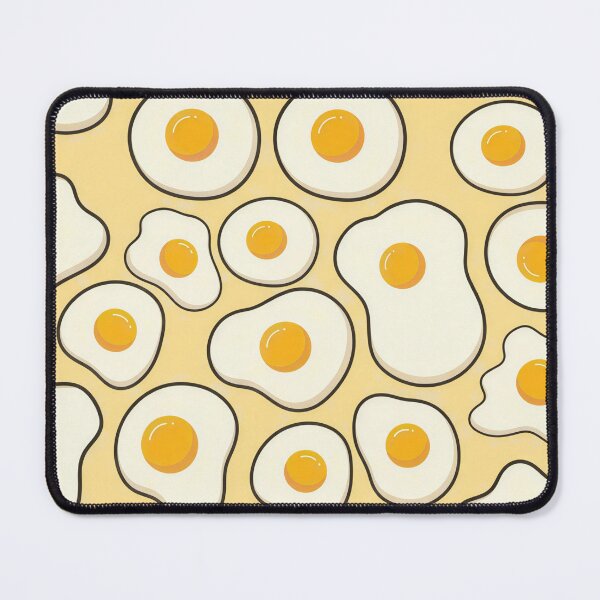 Item preview, Cute Fried Egg Pattern - Funny Breakfast Food Art designed and sold by LiFFYSTYLE.