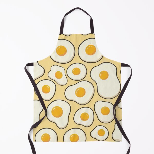 Item preview, Cute Fried Egg Pattern - Funny Breakfast Food Art designed and sold by LiFFYSTYLE.