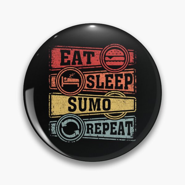 Item preview, Eat Sleep Sumo Repeat designed and sold by GabbyKash.