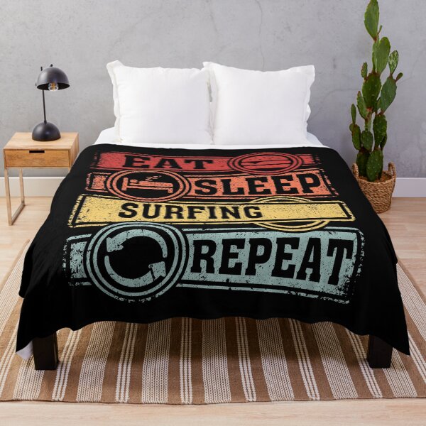 Item preview, Eat Sleep Surfing Repeat designed and sold by GabbyKash.