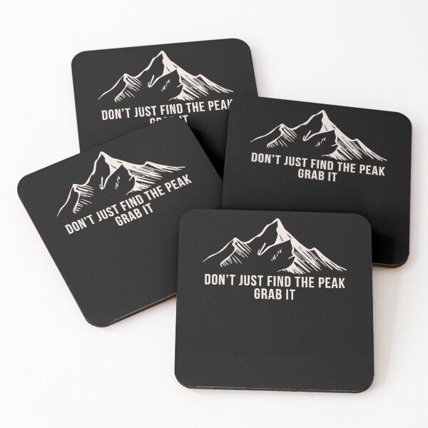 Item preview, Don't just find the peak. Grab it designed and sold by darshants.