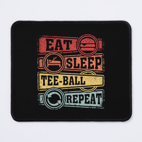 Item preview, Eat Sleep Tee-ball Repeat designed and sold by GabbyKash.