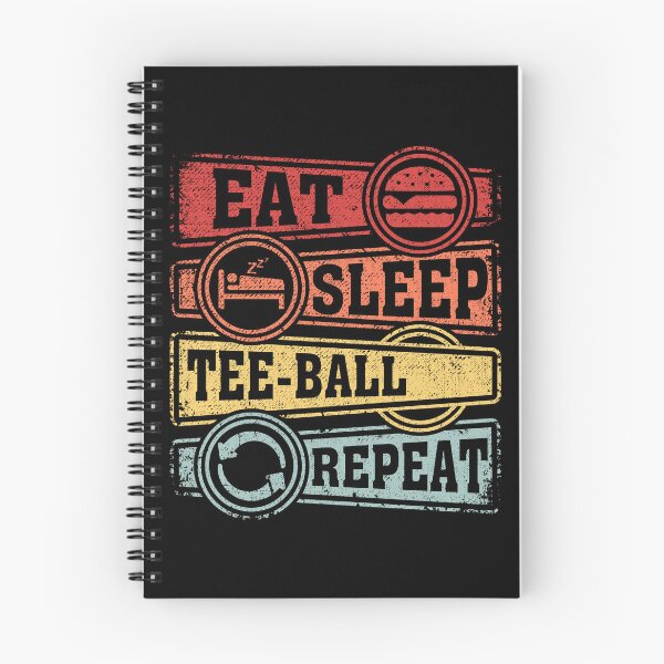 Item preview, Eat Sleep Tee-ball Repeat designed and sold by GabbyKash.