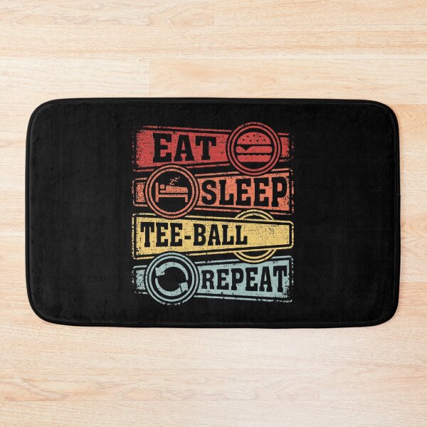 Item preview, Eat Sleep Tee-ball Repeat designed and sold by GabbyKash.