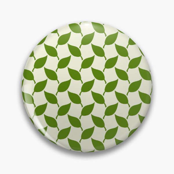 Item preview, Beige & avocado green lattice with leaves designed and sold by Mint + Midnight.