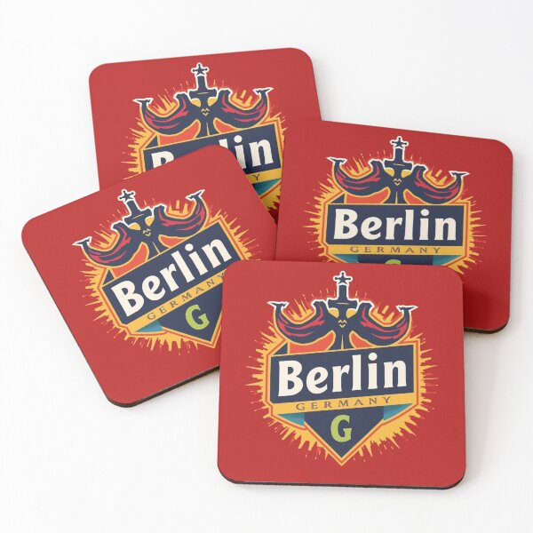 Item preview, Berlin Travel Badge  designed and sold by PamLeeDesign.