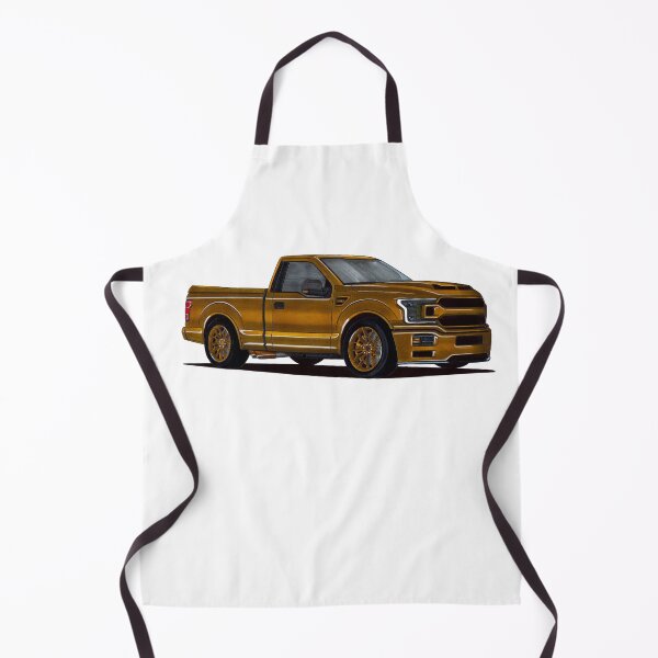 Item preview, Exclusive drawing legendary pick-up car gold 4wd F-150 Super Snake Sport with supercharged 5.0L V8 Coyote engine designed and sold by Cars23.
