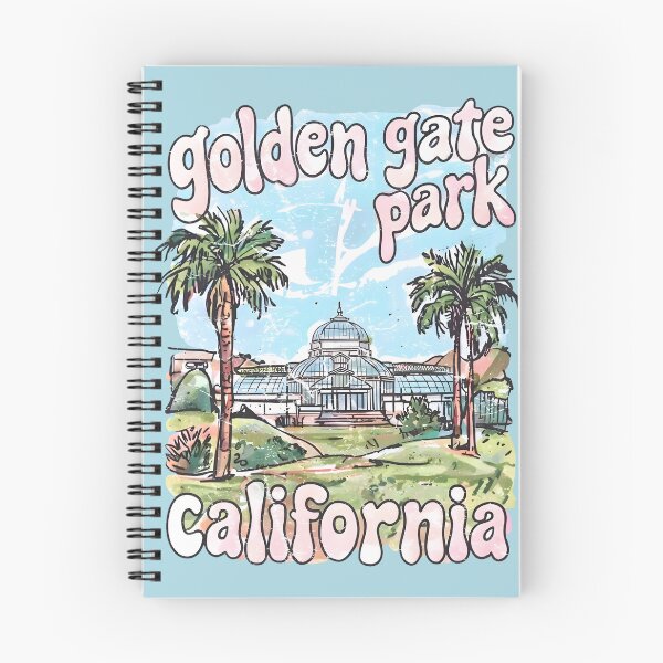 Item preview, Golden Gate Park California Landscape Cute Conservatory Flowers designed and sold by HowToCanadian.