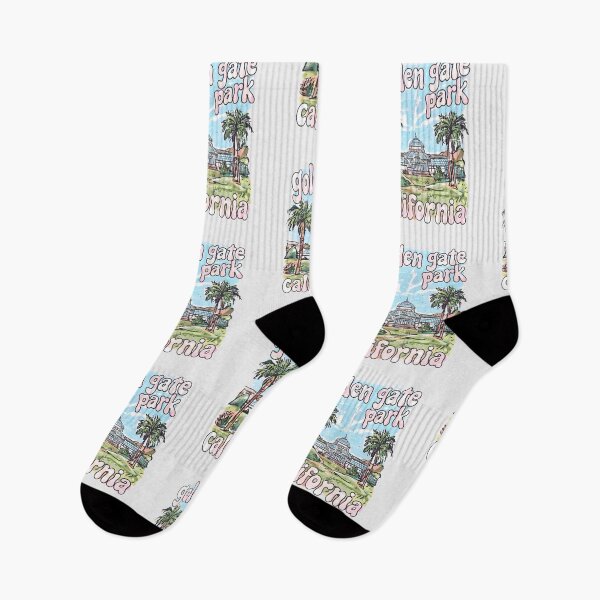 Item preview, Golden Gate Park California Landscape Cute Conservatory Flowers designed and sold by HowToCanadian.