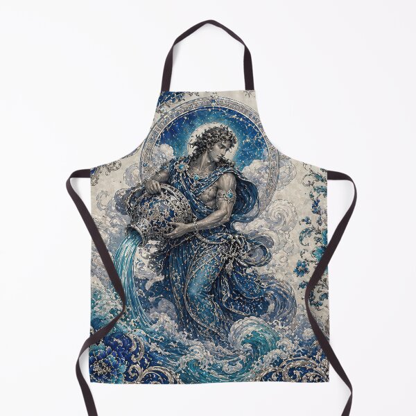 Item preview, Majestic twin Aquarius art designed and sold by LiuTiuuu.
