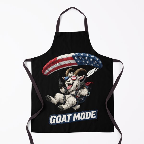 Item preview, Funny Goat Mode Skydiving Design designed and sold by FREENATION2026.