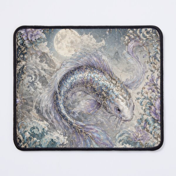Item preview, Majestic twin Pisces art designed and sold by LiuTiuuu.