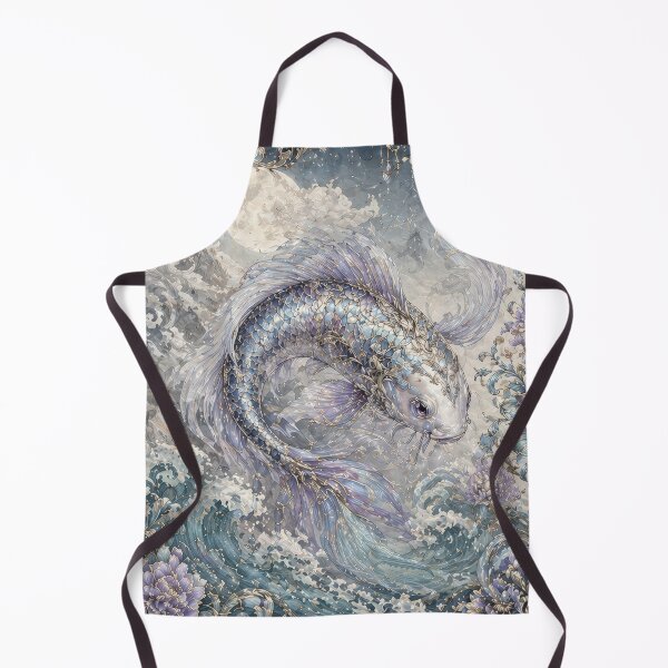 Item preview, Majestic twin Pisces art designed and sold by LiuTiuuu.