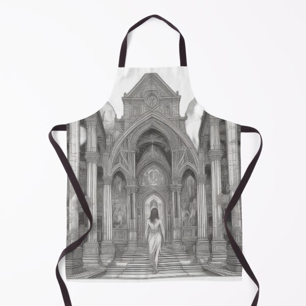 Item preview, Gothic Cathedral Descent - Dark Origin Arts Etching designed and sold by DarkOriginArts.