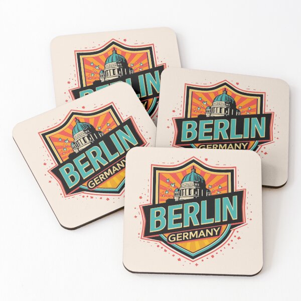 Item preview, Berlin Travel Badge  designed and sold by PamLeeDesign.