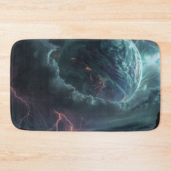 Item preview, Storm Planet Cosmic Sky Scene designed and sold by QuantumDrift.