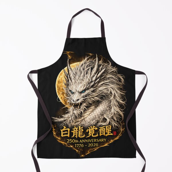 Item preview, White Dragon Awakening USA 250th Anniversary designed and sold by Dragon-Samurai.
