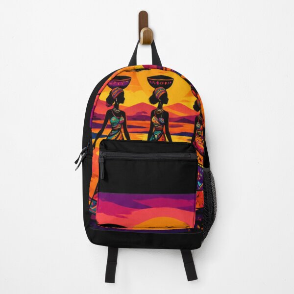 Aperçu de l'œuvre African Sunset Women créée et vendue par WellN.