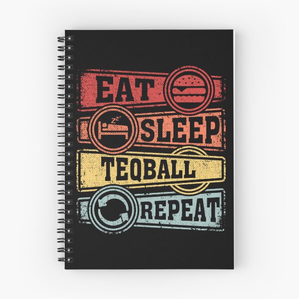 Item preview, Eat Sleep Teqball Repeat designed and sold by GabbyKash.