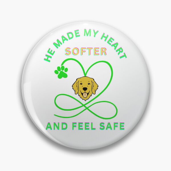 Item preview, He made my Heart softer unisex T-shirt for dog lovers designed and sold by Retriever Dog Tribe.