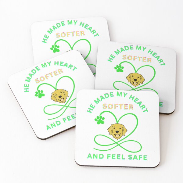 Item preview, He made my Heart softer unisex T-shirt for dog lovers designed and sold by Retriever Dog Tribe.