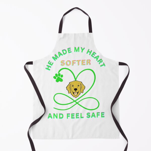 Item preview, He made my Heart softer unisex T-shirt for dog lovers designed and sold by Retriever Dog Tribe.