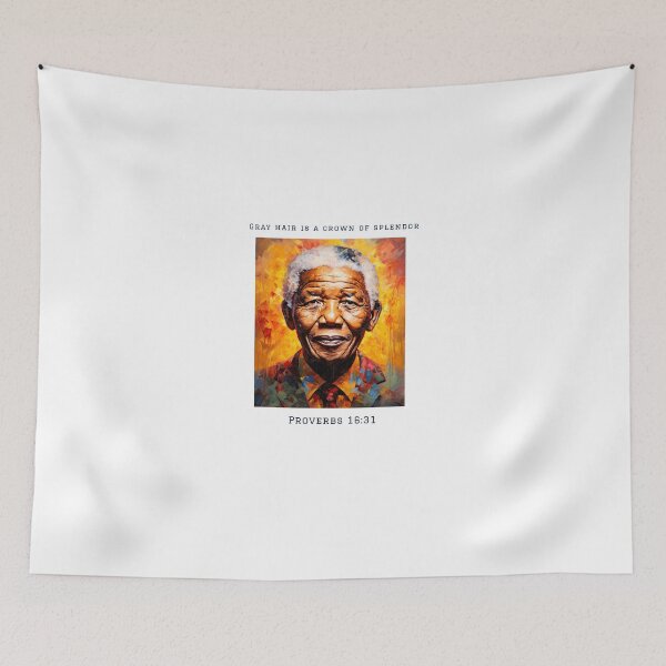 Item preview, Gray hair is a crown of splendor designed and sold by Kingdomcreativeart.