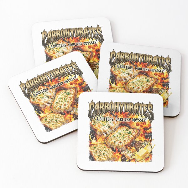 Item preview, Carbohydrates: Heavy Metal Garlic Bread Bootleg designed and sold by Peter Veselinović.