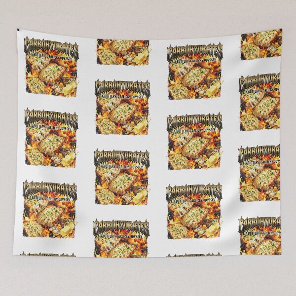 Item preview, Carbohydrates: Heavy Metal Garlic Bread Bootleg designed and sold by Peter Veselinović.