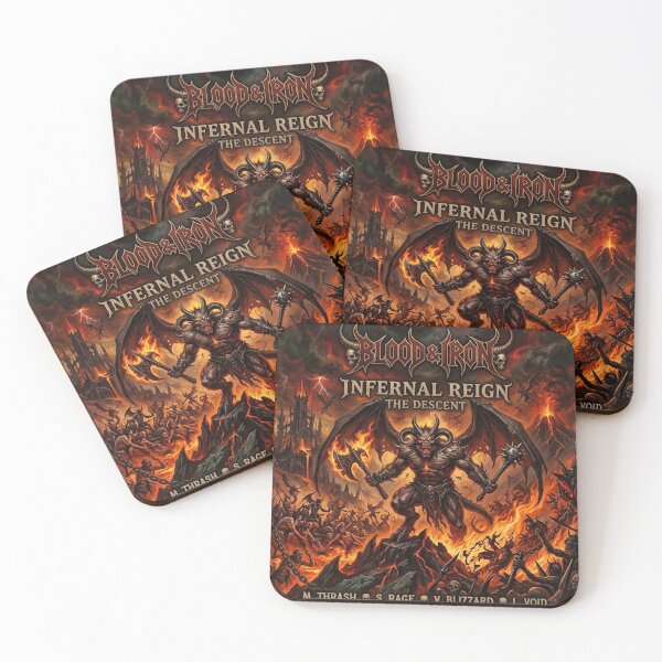 Item preview, Metal band record jacket style designed and sold by HD3284.
