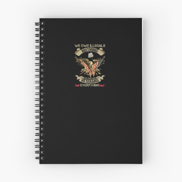 Item preview, We Owe Illegals Nothing We Owe Our Veterans designed and sold by christinewither.