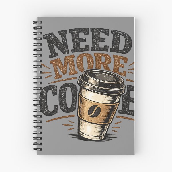 Item preview, Need More Coffee T-Shirt, Funny Coffee Lover Shirt, Caffeine Humor, Minimalist Coffee Design designed and sold by MaximusFilth.