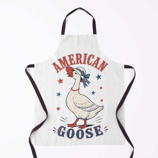 Item preview, All American Goose Funny Patriotic Goose Vintage Retro USA 4th of July Cute Goose designed and sold by Pattranit56.