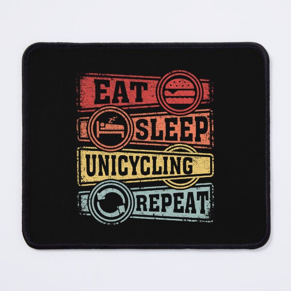 Item preview, Eat Sleep Unicycling Repeat designed and sold by GabbyKash.