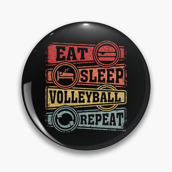 Item preview, Eat Sleep Volleyball Repeat designed and sold by GabbyKash.