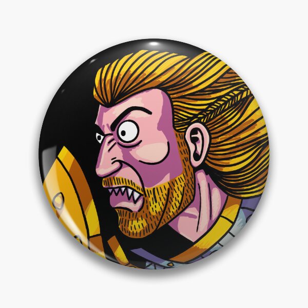 Item preview, Grumpy Longhaired Blond Guy Warrior designed and sold by Stephen Willis.
