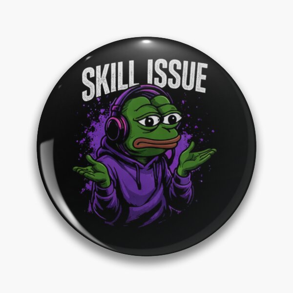 Item preview, Skill Issue - Funny Gaming Meme designed and sold by zenithviv.