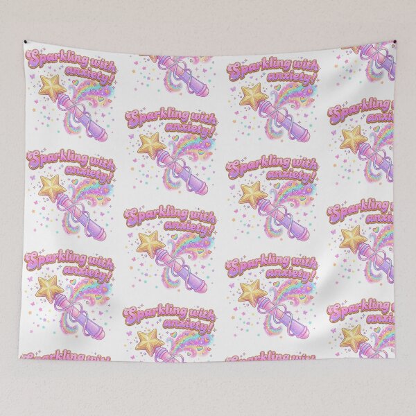 Item preview, Y2K Kawaii "Sparkling with Anxiety" Magical Girl Wand designed and sold by Peter Veselinović.