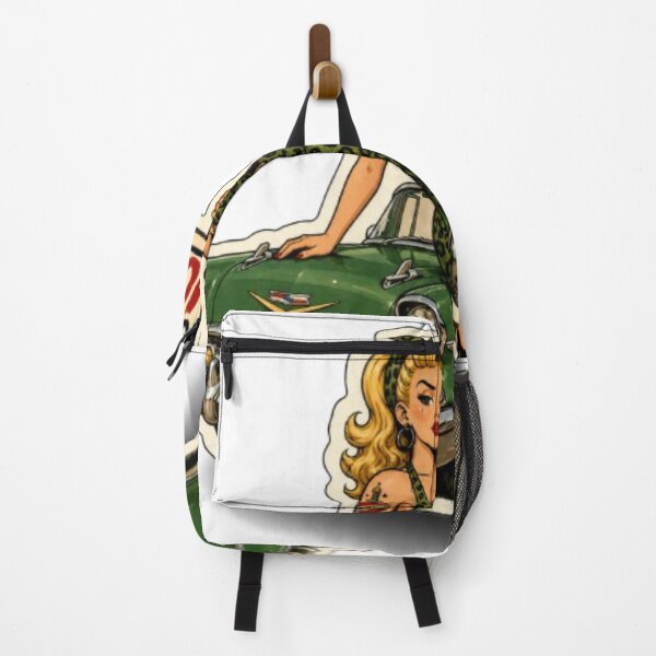 Item preview, No es NO! – Retro Feminist Pin-Up Statement designed and sold by Rebel Femme Studio.