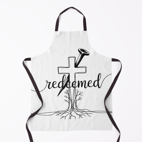 Item preview, Minimalist Line Art Cross with Rustic Nail designed and sold by Bloomkept.