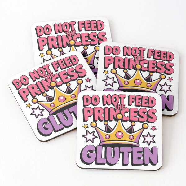 Item preview, Funny Do Not Feed The Princess Gluten Free Celiac T-Shirt designed and sold by MerchlyMike.