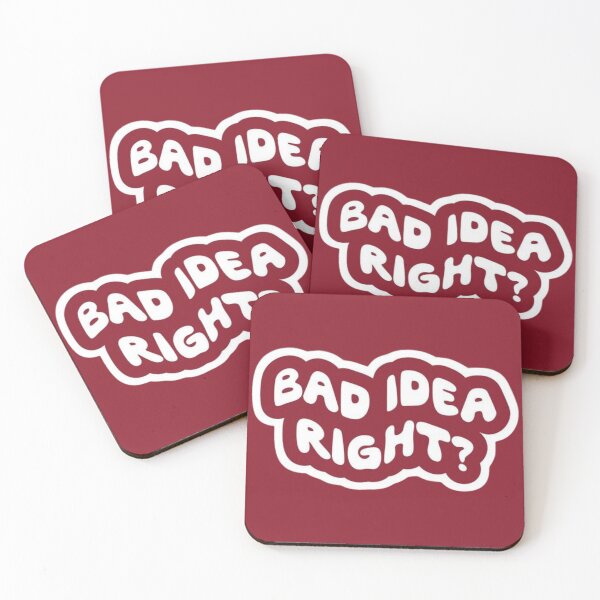 Item preview, Bad idea right? designed and sold by We Are Stardust.