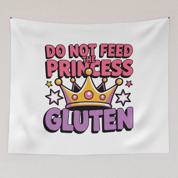 Item preview, Funny Do Not Feed The Princess Gluten Free Celiac T-Shirt designed and sold by MerchlyMike.