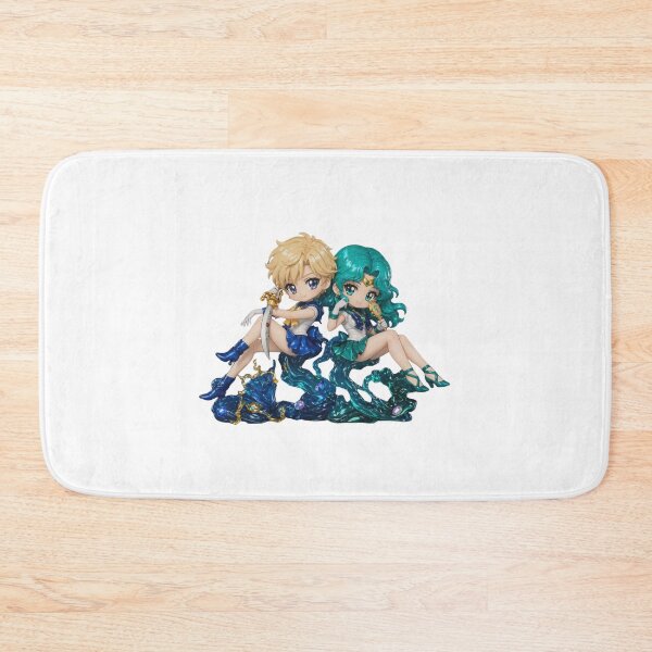 Item preview, Chibi Sailor Uranus & Sailor Neptune (Sailor Moon) designed and sold by pongskiepongs.