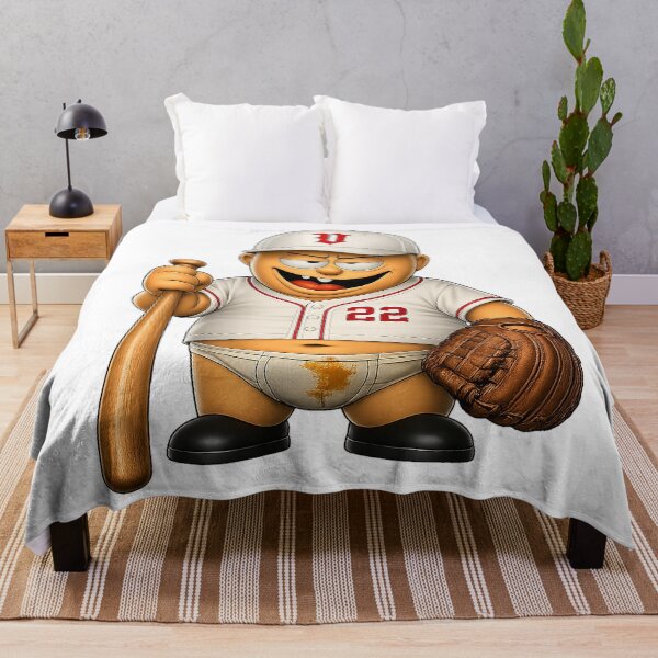 Item preview, Funny Baseball Player Cartoon – Chimou Character, Baseball Humor Design, Perfect Gift for Baseball Fans designed and sold by WotanArt.