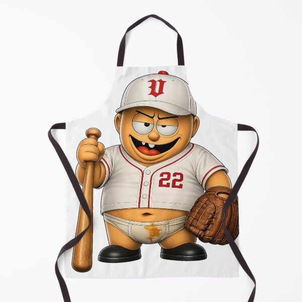 Item preview, Funny Baseball Player Cartoon – Chimou Character, Baseball Humor Design, Perfect Gift for Baseball Fans designed and sold by WotanArt.