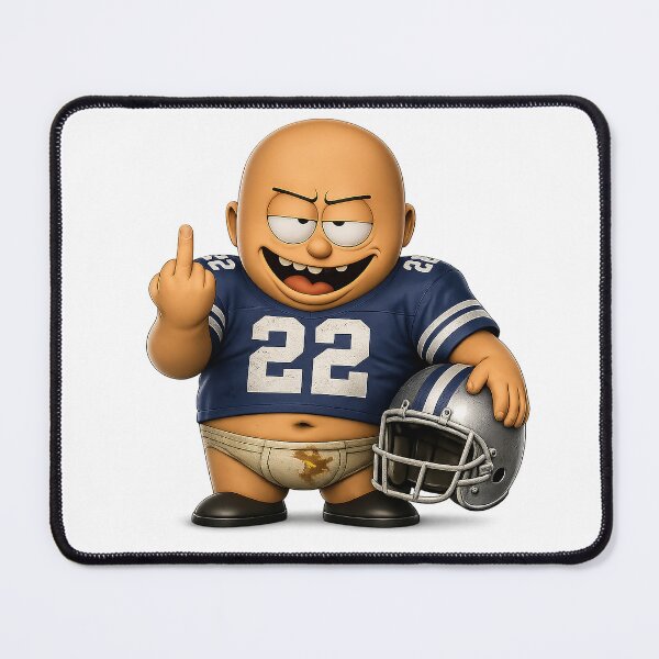 Item preview, Funny American Football Player Cartoon – Chimou Character, Football Humor Design, Perfect Gift for Football Fans designed and sold by WotanArt.